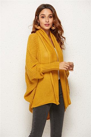 Angel Wings Open Front Batwing Sleeve Cardigan