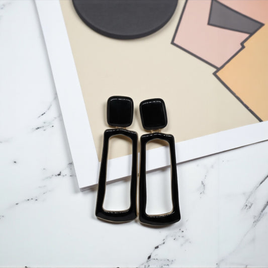 RectangleHER Clip Earrings
