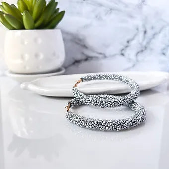Silver Le Hoop